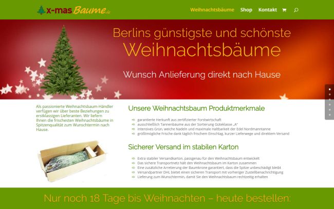 X-Masbaume Berlin Webdesign