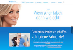 Malkodent Zahntechnik Berlin Webdesign